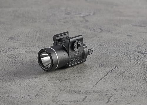 Compact Tactical Gun Light 170 Lumens with Rail Mount - Waterproof