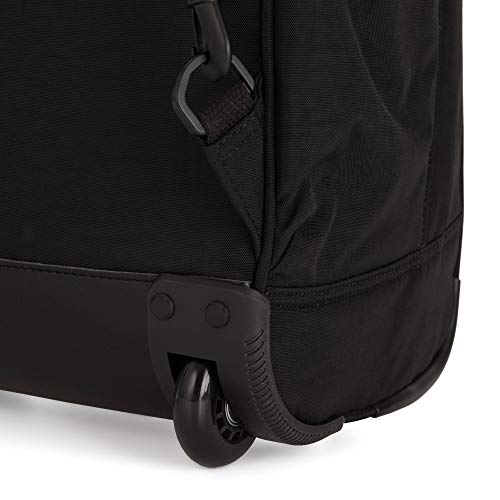 Kipling Women's Gaze Large Rolling Backpack - True Black, 8.25 x 17.25 x 12.25 inches