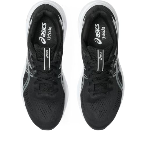 ASICS Men's Gel-Contend 10 Running Shoes - Black/White, Size 10.5