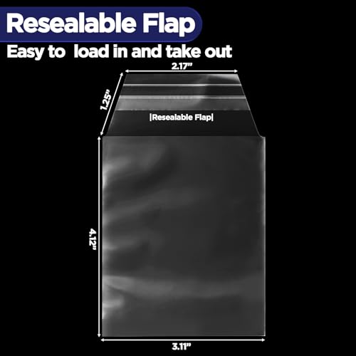 400 Pack Top Loader Card Sleeves Bulk Protectors for Trading Cards