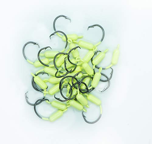 Yellowtail Snapper Weighted Circle Hook Jig 4/0 - 1/8 oz - 20 Pack