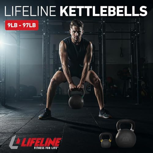 24kg Kettlebell Weights for Home Gym - Strength Training & Cardio