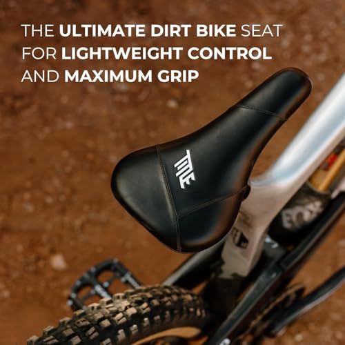 MTB Bike Saddle - Performance Mountain Bike Seat for Mountain Biking - Black
