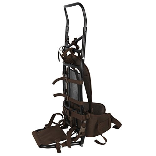 Timber Ridge Aluminum Frame Hiking Backpack - Lightweight & Foldable for Camping & Travel
