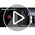 ONNAIS Biometric Pistol Safe with Fast Fingerprint Access for Home & Car Security