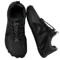 ELETON Water Shoes Men Women Hiking Wide Toe Zero Drop Black 8 Women / 6.5 Men