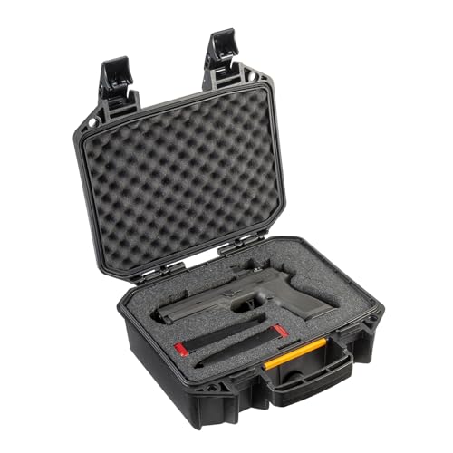 Pelican Vault Multi-Pistol Foam Case V100 - Single Pistol, Black