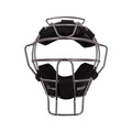Champion Sports Ultra Lightweight Umpire Face Mask Adult DryTek Silver - Baseball & Softball Equipment