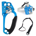 Blue NewDoar UIAA & CE Certified Climbing Hand Ascender Rope Clamp for 8-13mm Rope