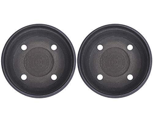 Golf Cart Rear Brake Drums for Club Car DS & Precedent 1995-up 2 Pack