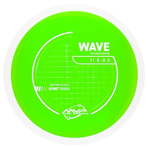 Disc Golf Distance Driver MVP Neutron Wave 165-170g - Colors May Vary