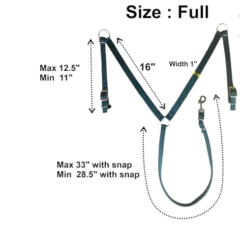 Equestrian Nylon Padded Browband Headstall Reins & Breastcollar Set - Full Turquoise