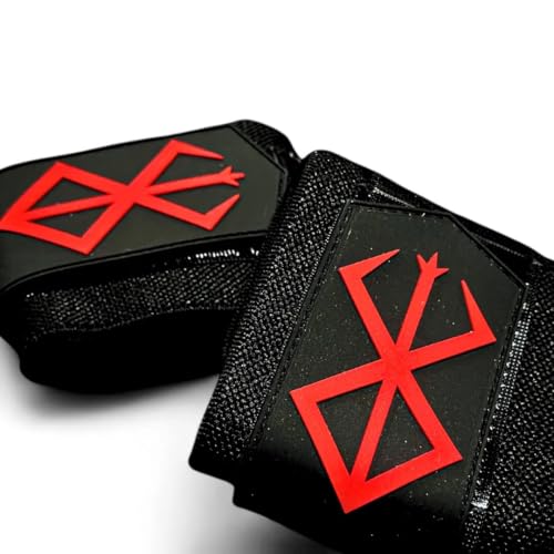 Anime Wrist Wraps for Weightlifting & CrossFit - Bers Variation