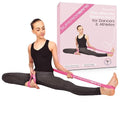 Ballet Stretch Bands for Flexibility and Strength Training – Non-Slip Loop Resistance Bands