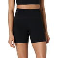 Women's Active FormFlex 7-Inch High Waist Yoga Biker Shorts - Black, Large, 5-Inch Inseam