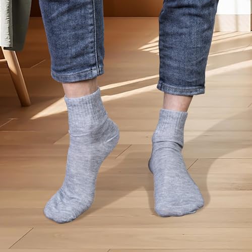 180 Pairs Men's Athletic & Casual Ankle Socks Bulk Pack - Moisture Wicking, Unisex