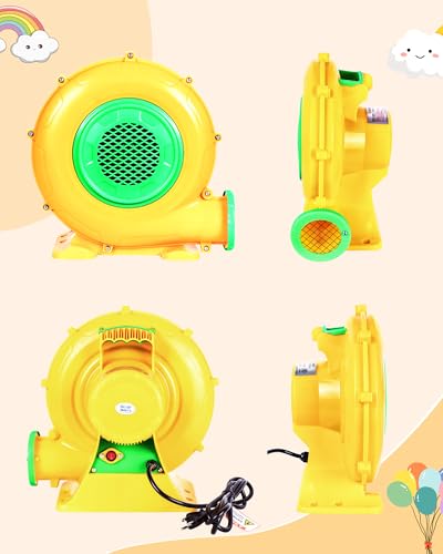 Step4Fun 480W Bounce House Air Blower for Inflatables - Indoor & Outdoor