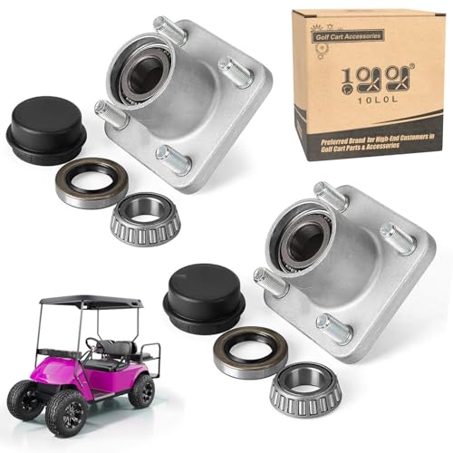 10L0L Front Wheel Hub Assembly for EZGO Gas & Electric Golf Carts 2001.5-2013