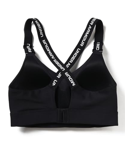 Under Armour Infinity High Impact Sports Bra Large D/DD Black & White