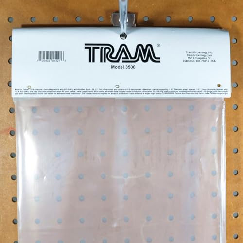 Tram Heavy-Duty 26-30 MHz CB Antenna Kit with Magnet Base & Coax Cable