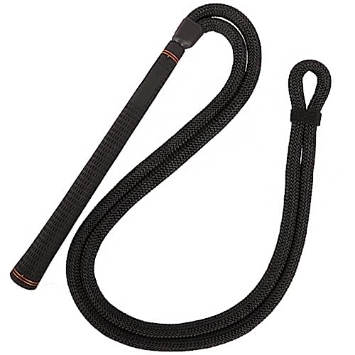 Golf Swing Training Aid Rope Trainer with Real Club Grip - Home Practice Equipment