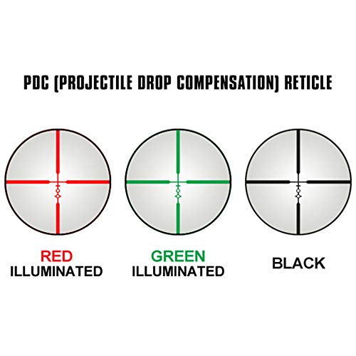 UTG 2-7X32 Handgun Scope with Long Eye Relief & PDC Reticle