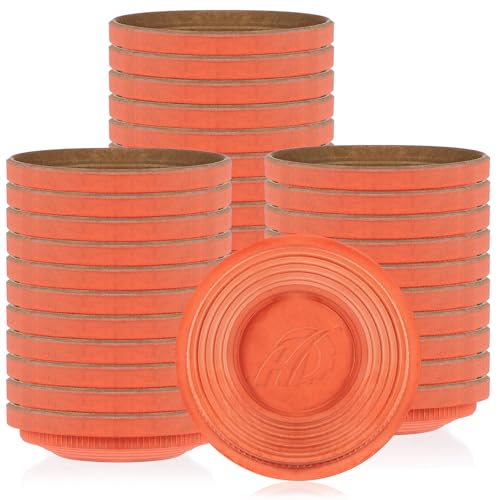 Biodegradable Clay Pigeons for Shooting - 50 Orange 108mm Targets