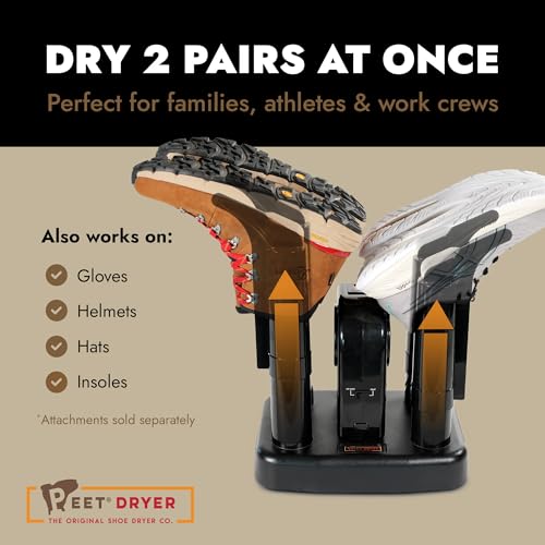 Electric Shoe & Boot Dryer with Fan & Heat - 4-Pair Capacity Advantage Plus