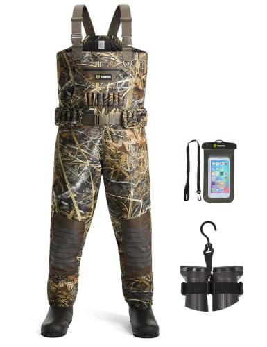 TIDEWE Breathable Waterproof Insulated Hunting Waders - Variation 10