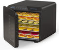 Food Dehydrator Machine with 7 Stainless Steel Trays, Adjustable Timer & Temperature