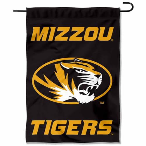 Missouri Tigers Garden Banner Flag 13x18 Inches with Pole Sleeve - Officially Licensed