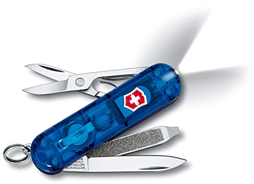 Victorinox Signature Lite Swiss Army Pocket Knife with LED Light, 7 Functions