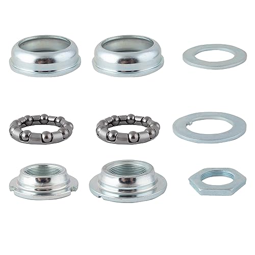 Sunlite Bottom Bracket Set Silver 68mm 24 TPI Bicycle Parts
