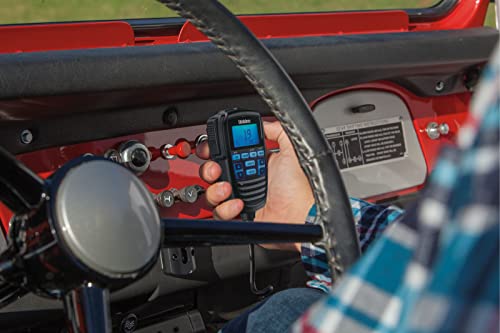 CB Radio Off Road Series Compact Mobile CB Radio with Microphone Display - Radio