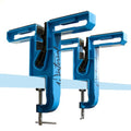 Winterial Snowboard and Ski Vise Set of Two - Adjustable Non-Slip Tuning & Repair Clamps