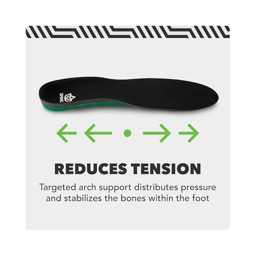 Women's Plantar Fascia Insole - Support, Cushioned, Trim to Fit 5-11 - Spenco