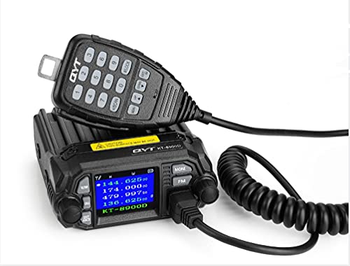 Dual Band Car Radio Transceiver with USB Programming - 25W VHF UHF Mobile Radio