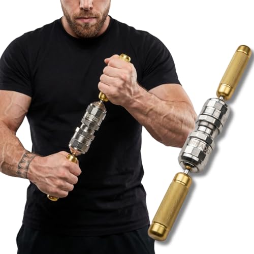 GRIPZILLA Tornado Steel Forearm & Wrist Strengthener - Adjustable Grip Trainer for Rehab & Sports
