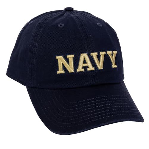 Desert Cactus Navy Midshipmen Embroidered Baseball Hat - Unisex Cap