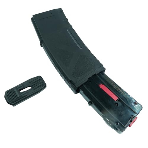Airsoft M4 M16 Series 200-Round Transparent Magazines Pack of Five