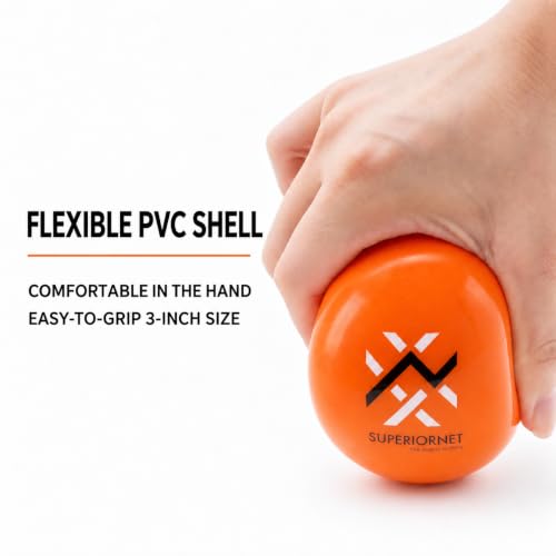 Heavy Training Baseballs and Softballs Set - 3 Inch, 16 oz for Hitting and Pitching