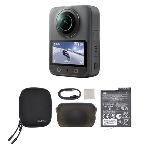 DJI Osmo 360 Standard Combo Waterproof 8K Action Camera with 120MP Photos & 105GB Storage - Variation of DJI Osmo 360 Standard Combo