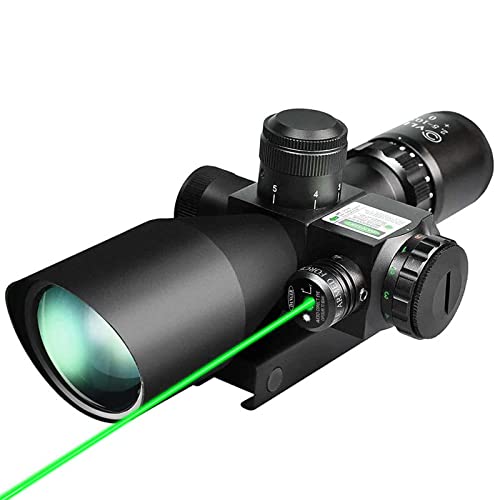 CVLIFE 2.5-10x40 Green Illuminated with 20mm Mount