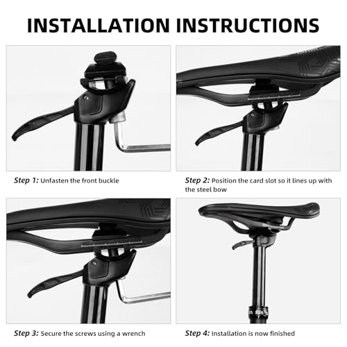 Soulvion Upgraded Cable-Less Hydraulic Dropper Seatpost 31.6mm x 100mm Travel for MTB/E-Bike/Road Bike