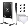 Kids Baseball Bat Set with Strike Zone Target and Accessories - Backyard Play