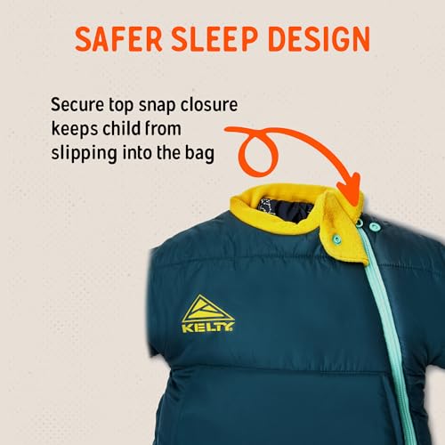 Kelty Space Cadet Infant Toddler Sleeping Bag - Mediterranean 30°F / 2-4T