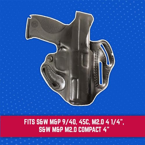 DeSantis Thumb Break Scabbard OWB Gun Holster - Black BAM9Z0
