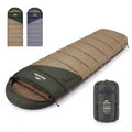 Naturehike Green Camping Sleeping Bag for Adults - 3 Seasons Lightweight