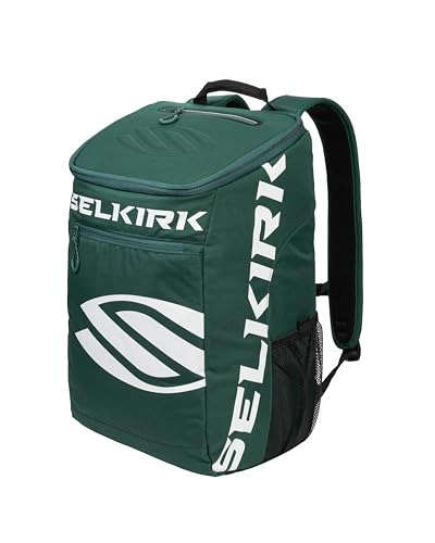 Pickleball Backpack with Paddles & Accessories - Forest Green / Team Bag