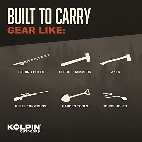 Kolpin Rhino Grip® Pro Pair for Polaris UTV - Heavy Duty Gear Carriers for Shovels, Guns, Bows, Augers - Compatible with General, Ranger, Xpedition - POLARIS UTV